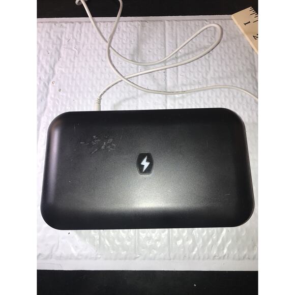 PHONESOAP UV Cell Phone Sanitizer & Charger Model 500-2 Black - Picture 1 of 6